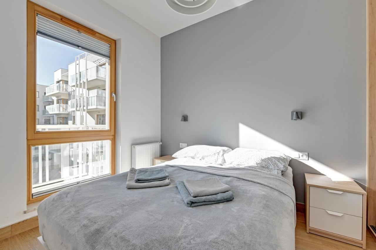 Holiday Apartment Near The Sea - Free Private Parking Gdansk Ngoại thất bức ảnh